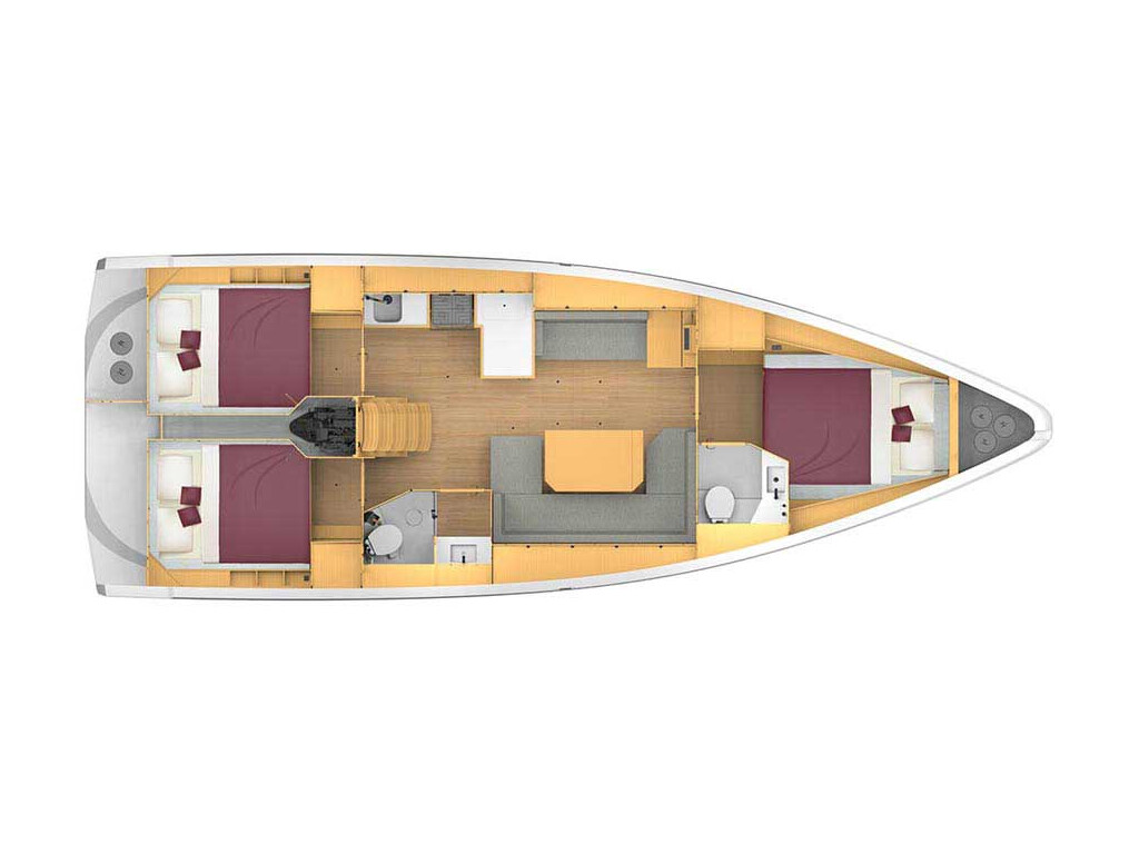 Bavaria C42, Paella