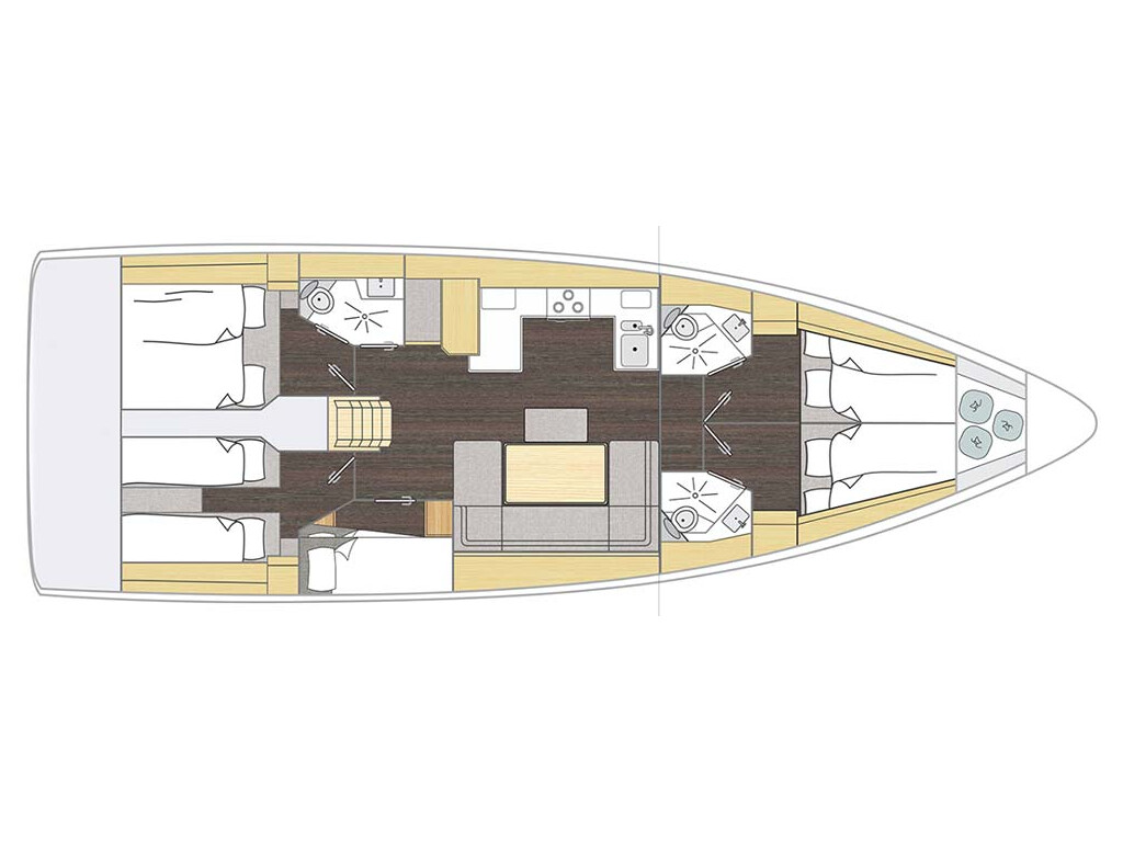 Bavaria C46, Mercedes