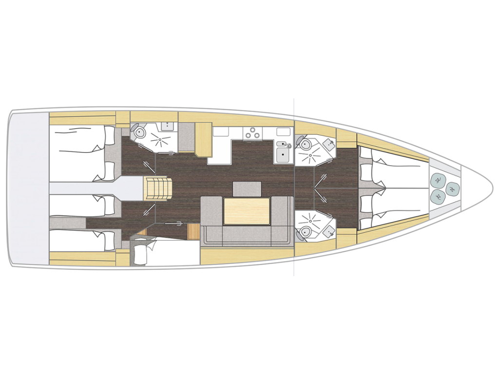 Bavaria C46, Rana