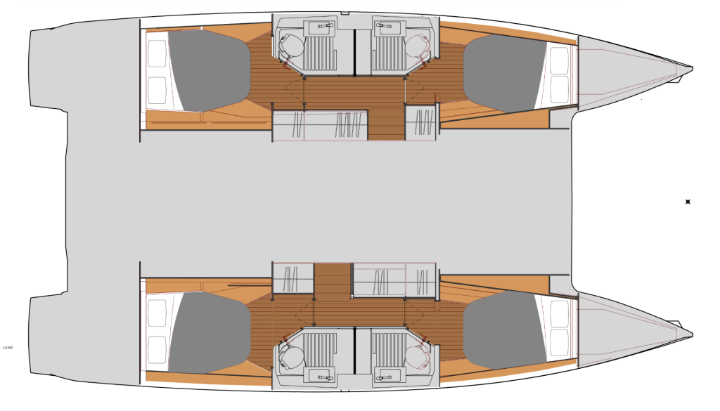 Fountaine Pajot Astrea 42, Mae Fee