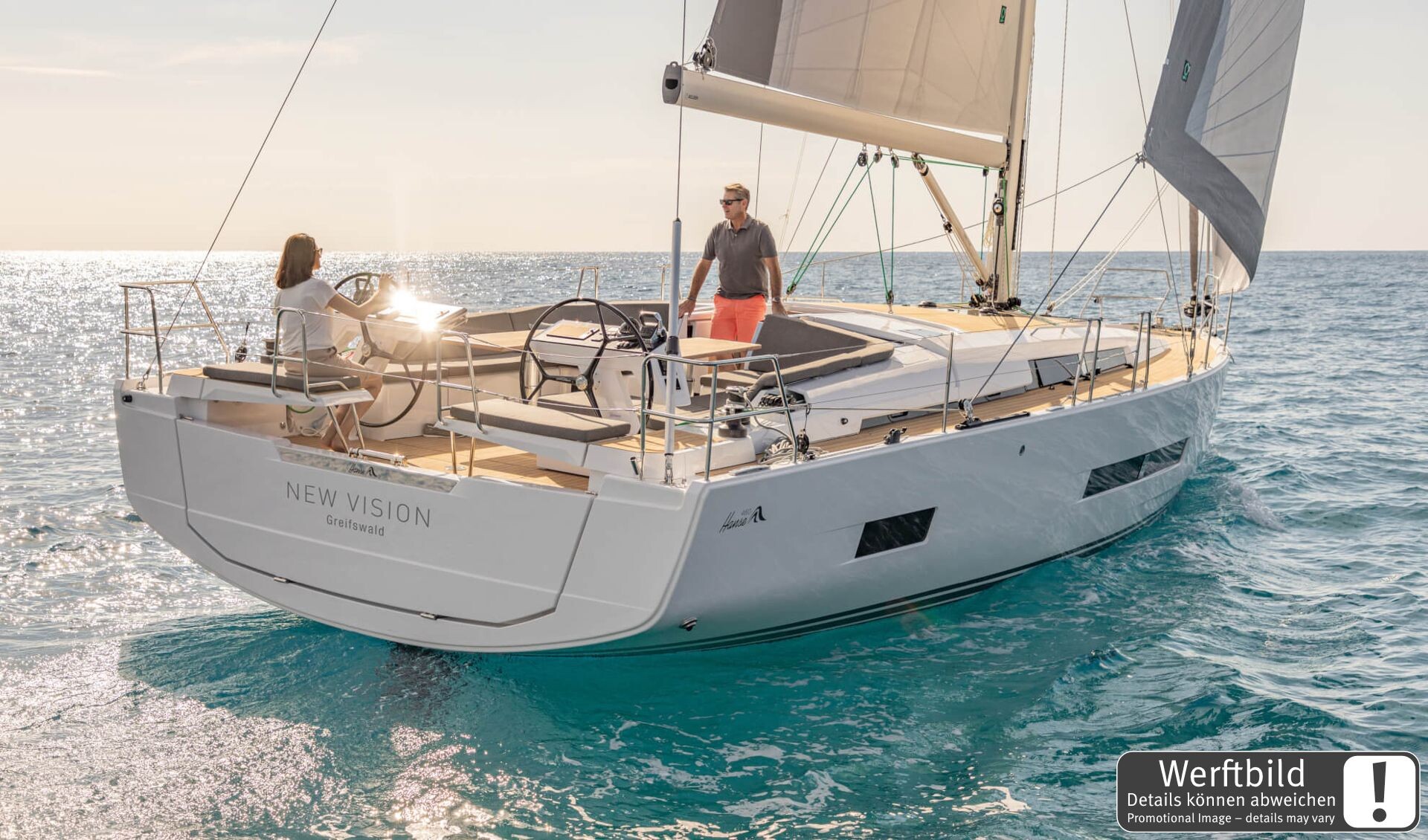 Hanse 460, Amari