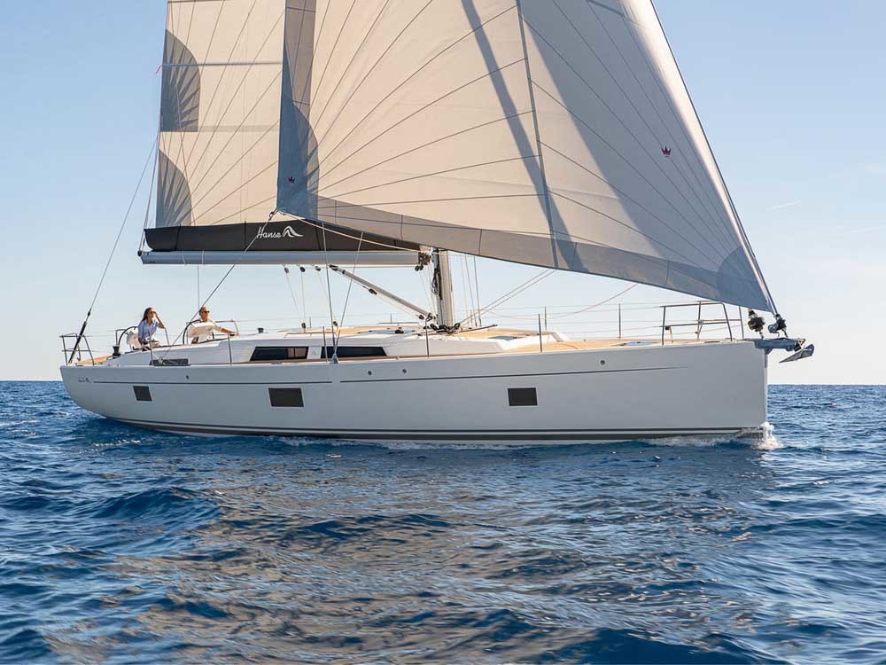 Hanse 508, Big  Blue