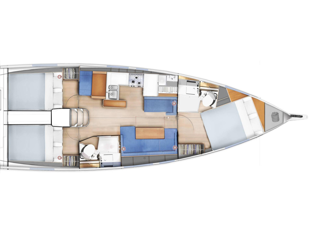 Sun Odyssey 410, CLASS