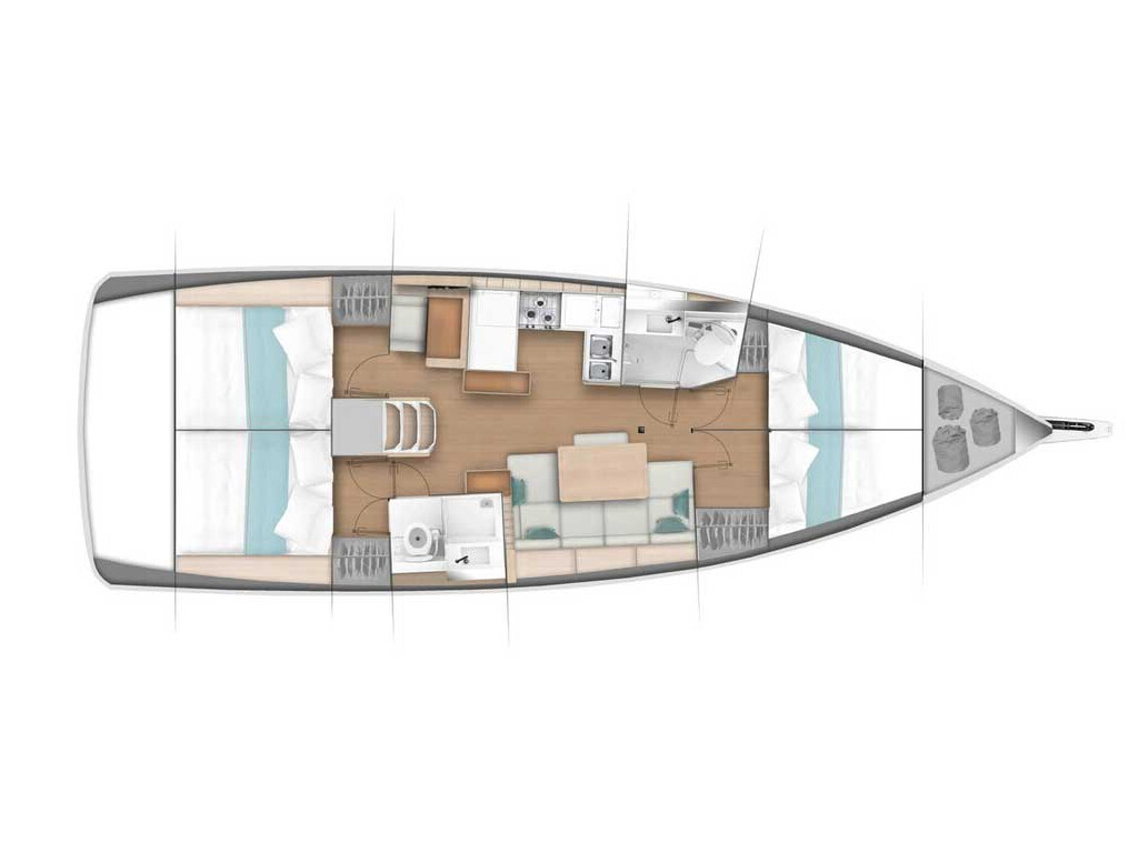 Sun Odyssey 440, Lazy River