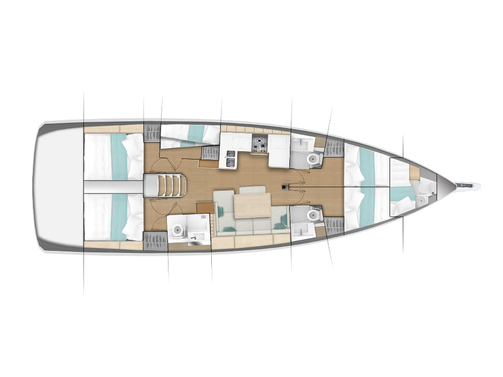 Sun Odyssey 490, ECONOMY